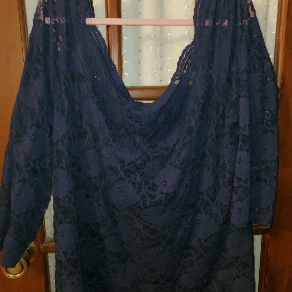 Torrid dark purple lace